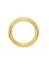 CousinDIY Gold Elegance Jump Rings 6mm 16/Pkg-14k Gold Plated